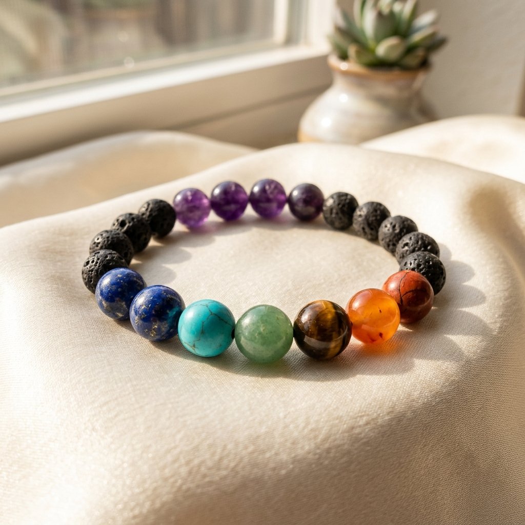 7 Chakra Healing Gemstone Bracelet