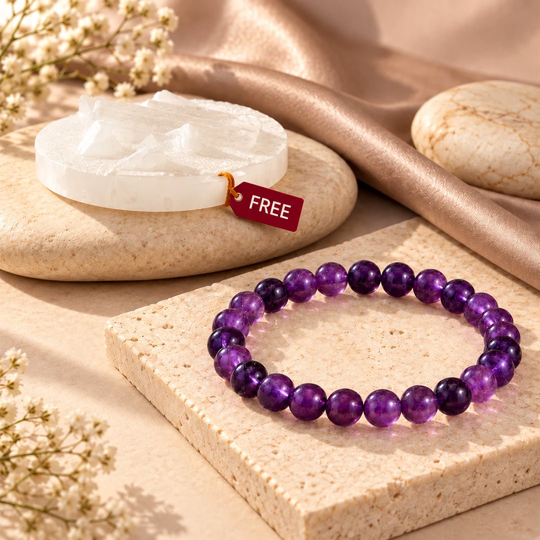 Amethyst Crystal Cluster for Stress Relief & Intuition