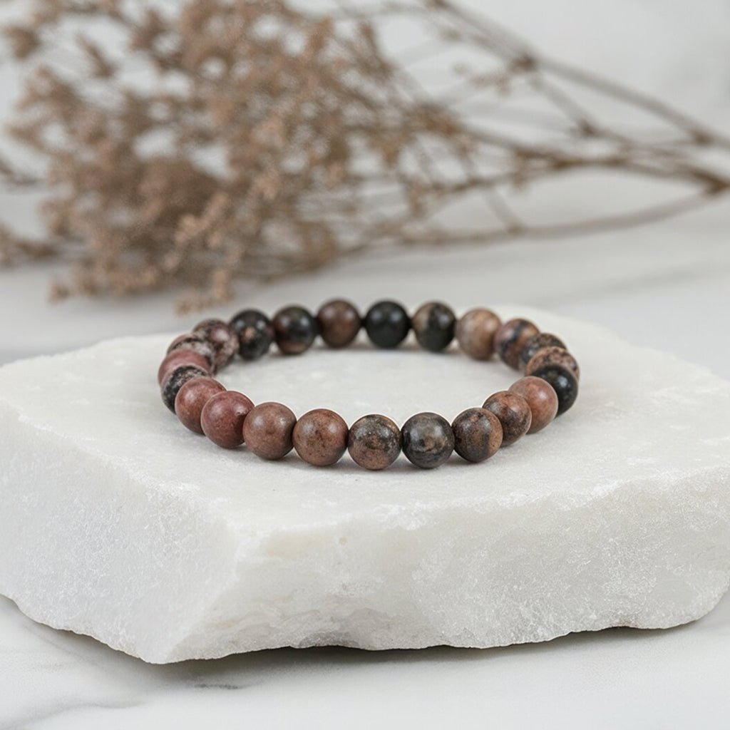 Rhodonite Harmony Bracelet for Emotional Healing